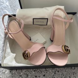 Gucci Marmomt Lifford Block Heels 