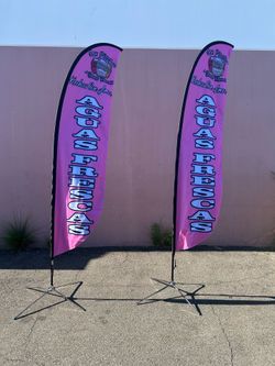 Feather flags / banderas