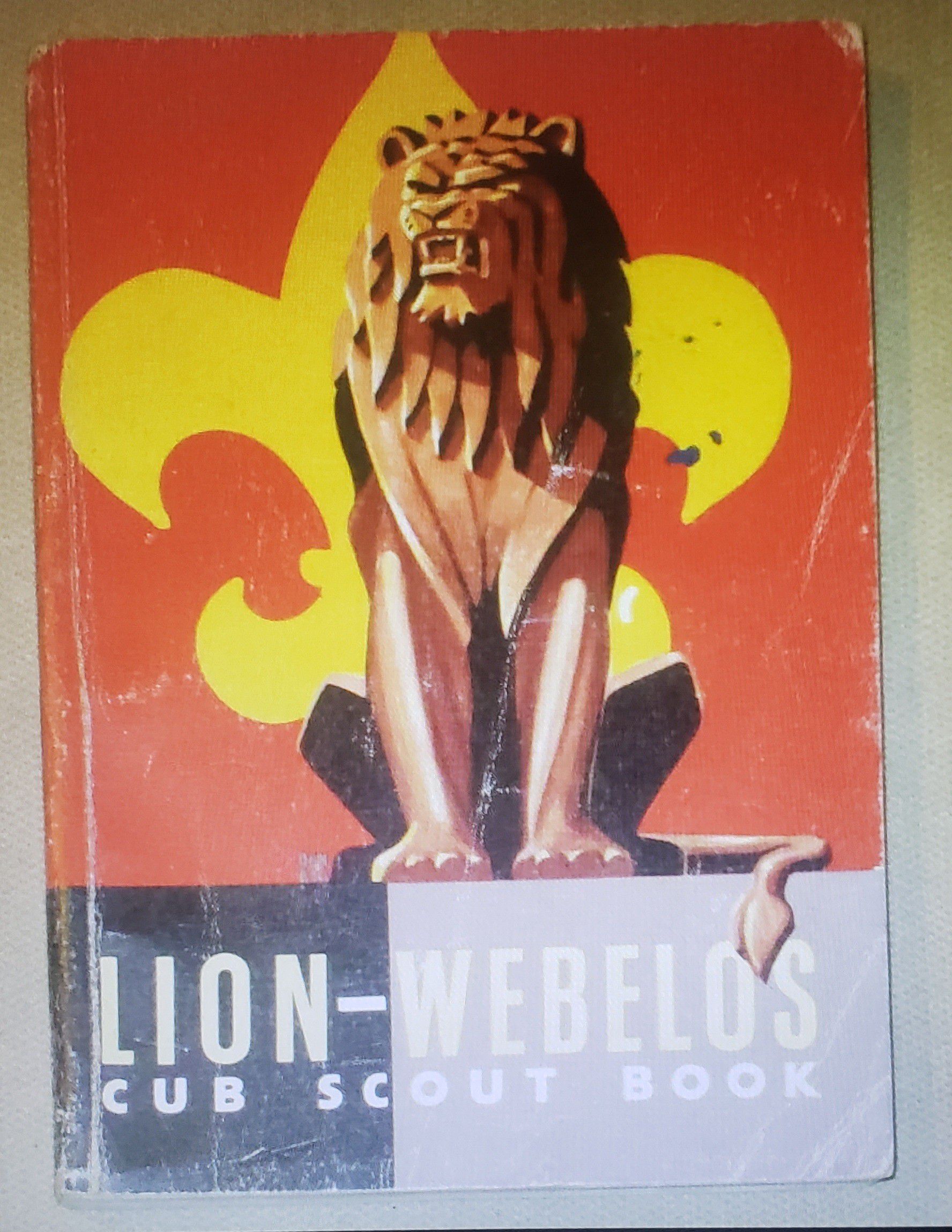 1963 BSA Boy Scouts of America Webelos Book