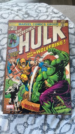 Comic board wall art