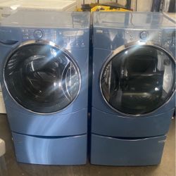 WASHER AND ELECTRIC DRYER SET