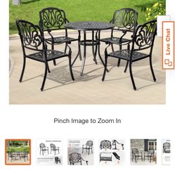 Metal Patio Set