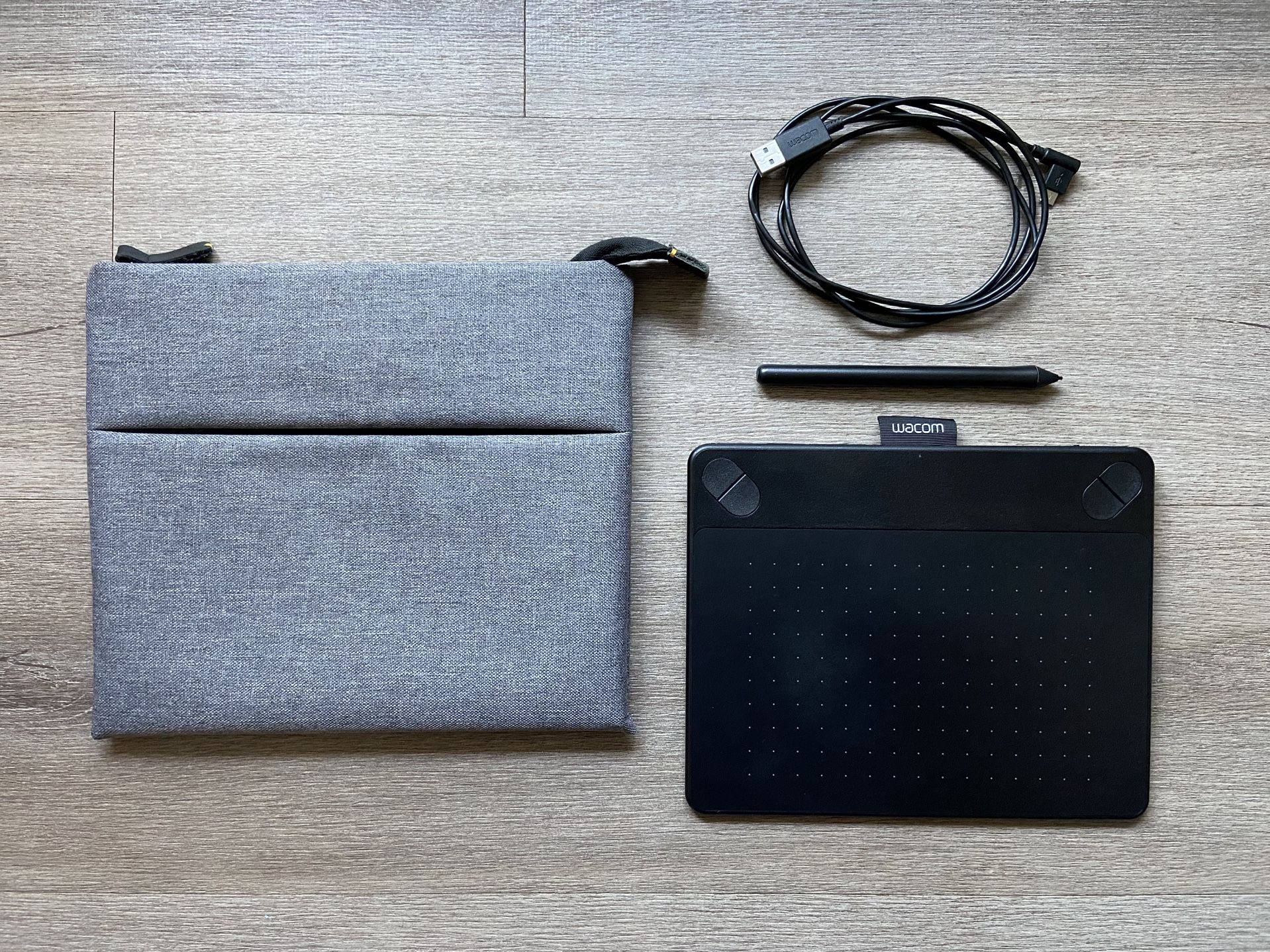 Wacom Tablet and Case