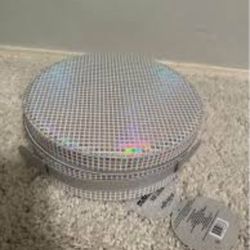 $10 DISCO DREAMS empty BEAUTY Storage  BOX WITH MIRROR. Holmdel Nj