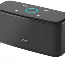 DOSS SoundBox Touch Wireless Bluetooth Speaker with 12W HD Sound and Bass, IPX5