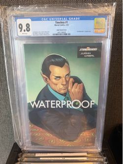 CGC 9.8 Timeless #1 (2022) Juann Cabal "Waterproof" Variant - Marvel