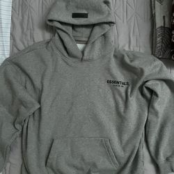 Dark Oat Essentials Hoodie