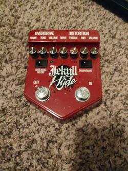 Jekyll And Hyde Overdrive/Distortion Pedal