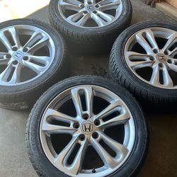 06-11 Honda Civic si wheels 5x114.3 NEW TIRS