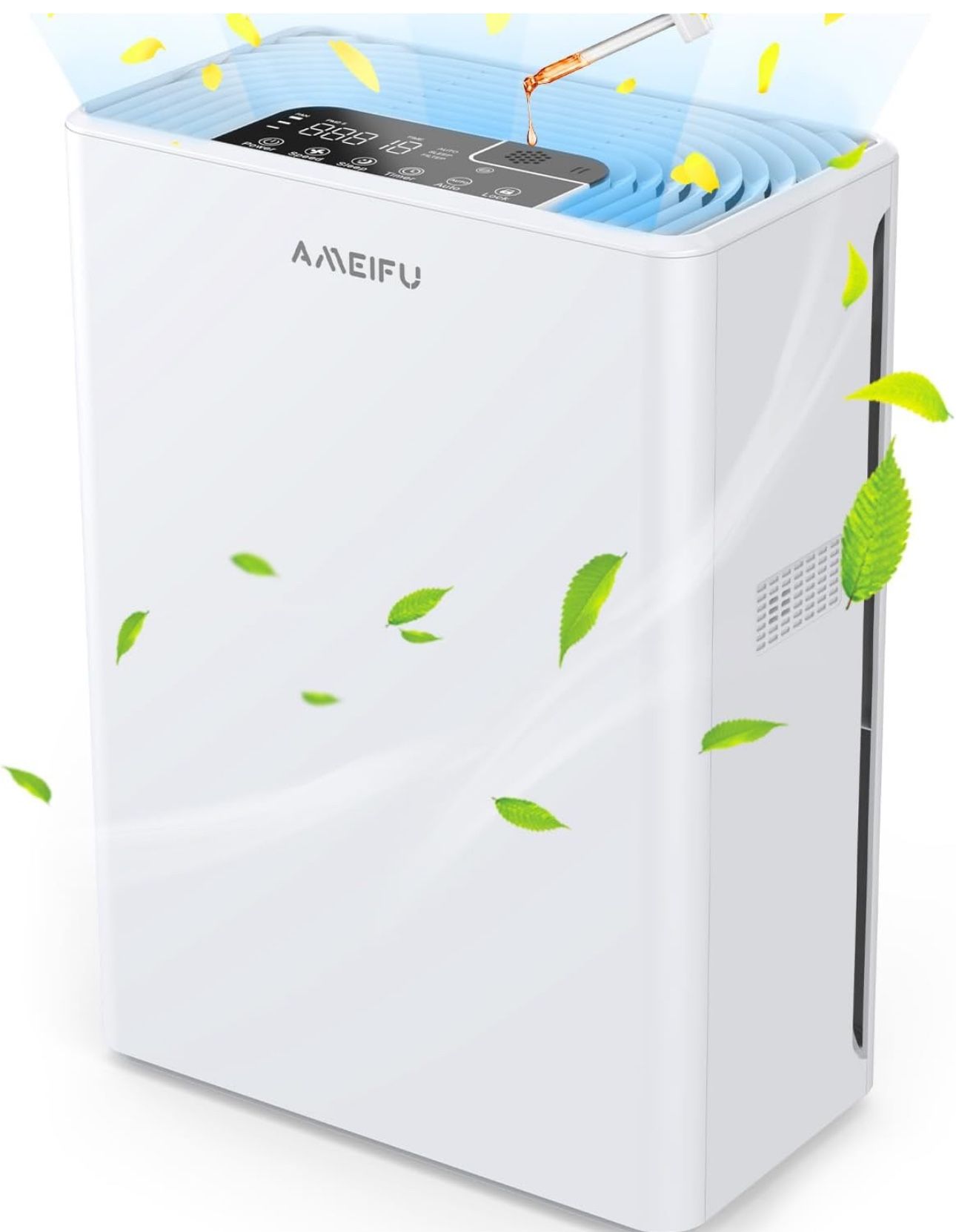 Ameifu Air Purifiers for Home Large Room 1640Ft² w/ Washable Fliter Cover, Hepa