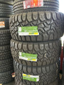 ‼️📲33x12.50R20 vendo set de llantas nuevas Tbb tires RT