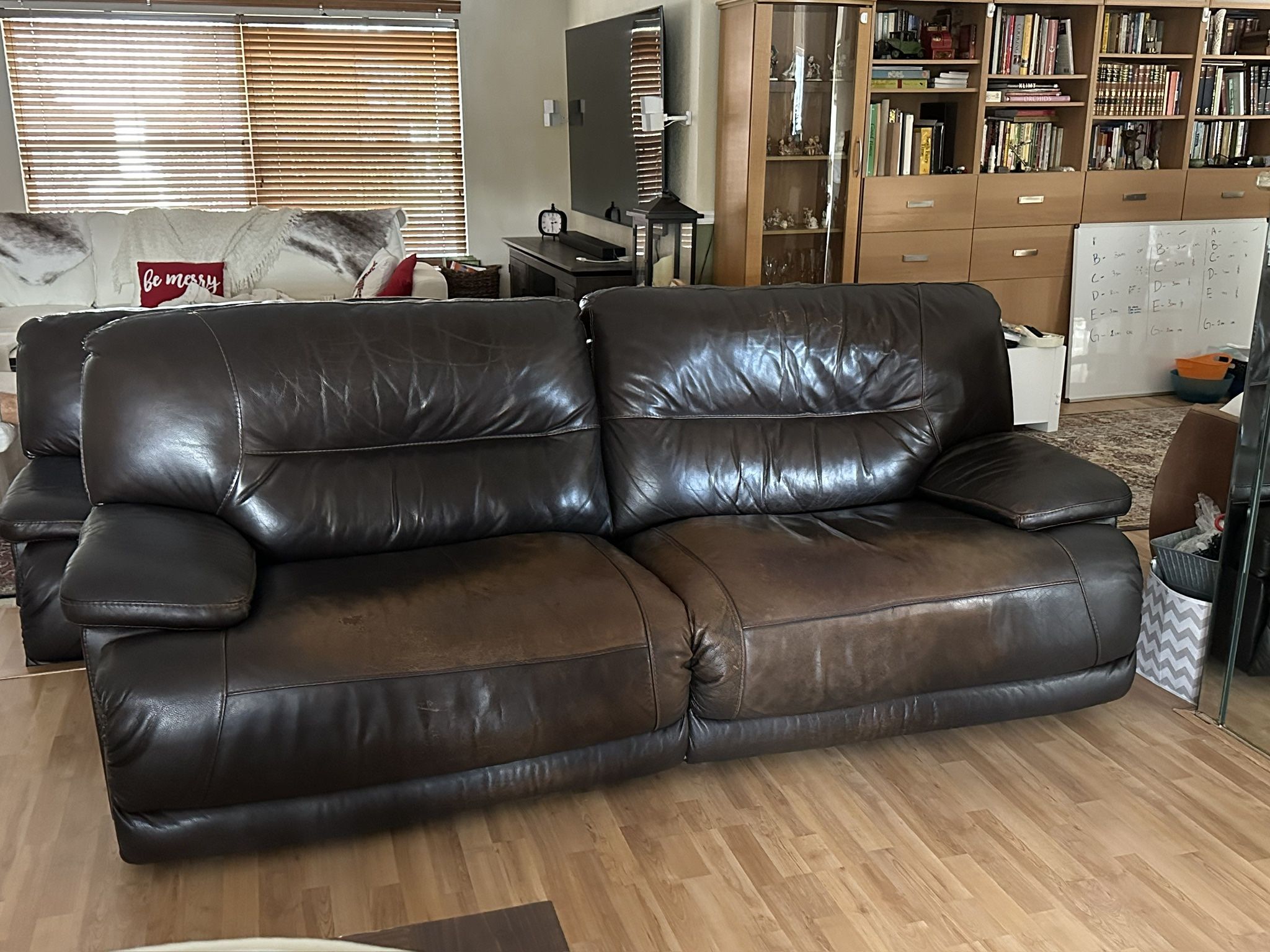 Ashley Furniture Leather Couch