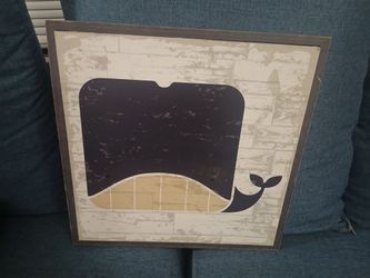 Whale Picture  Decor