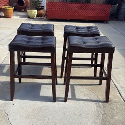 4Bancos Para Isla 28”altura 