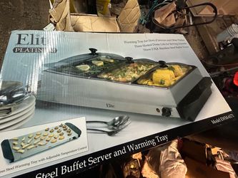 Elite Platinum Buffet Server and Warming Tray