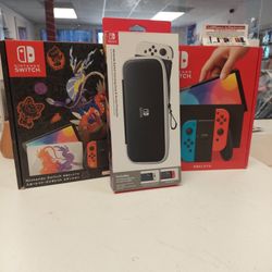 Nintendo Switch Pokemon & OLED Brand New With Free Case Cash Deal $359