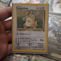 Kangaskhan Holographic Jungle Set 