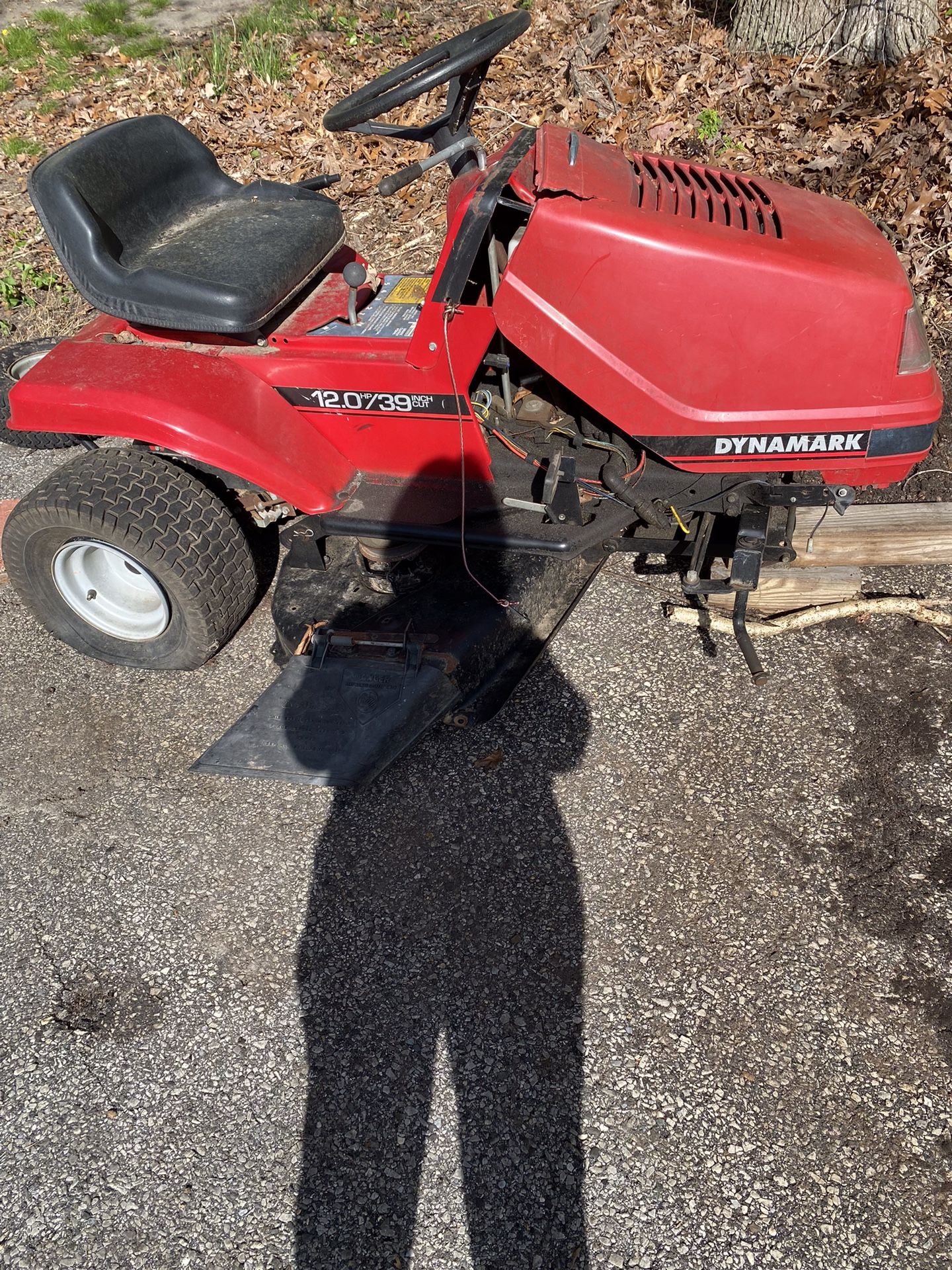 Dynamark Riding Mower For Parts