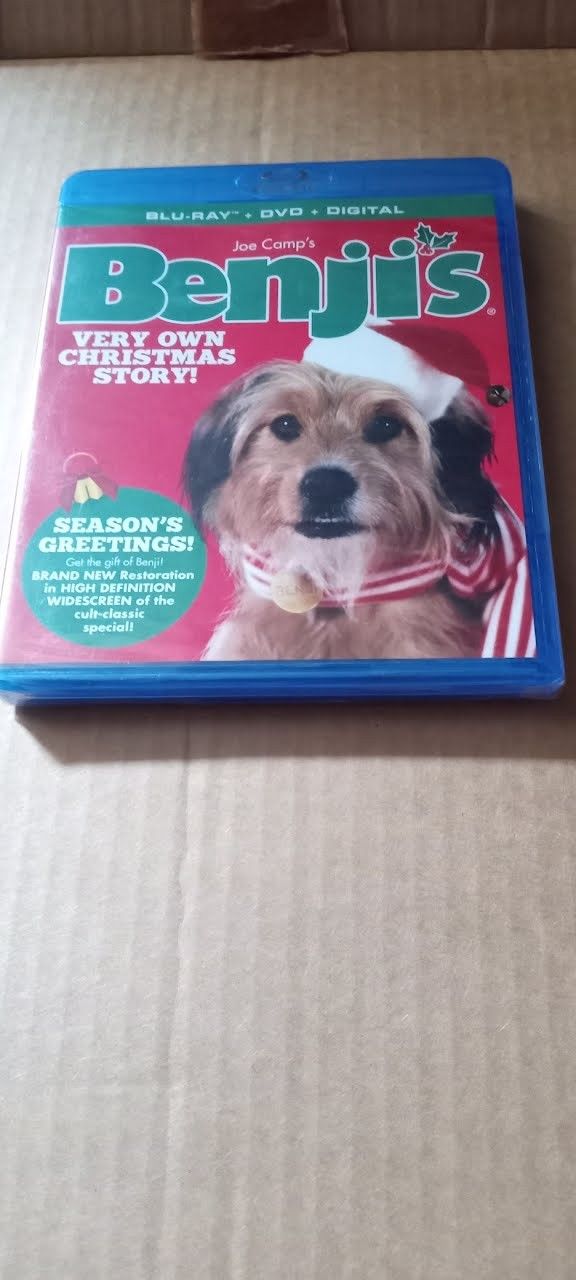 blu ray benjis christmas bluray brand new
