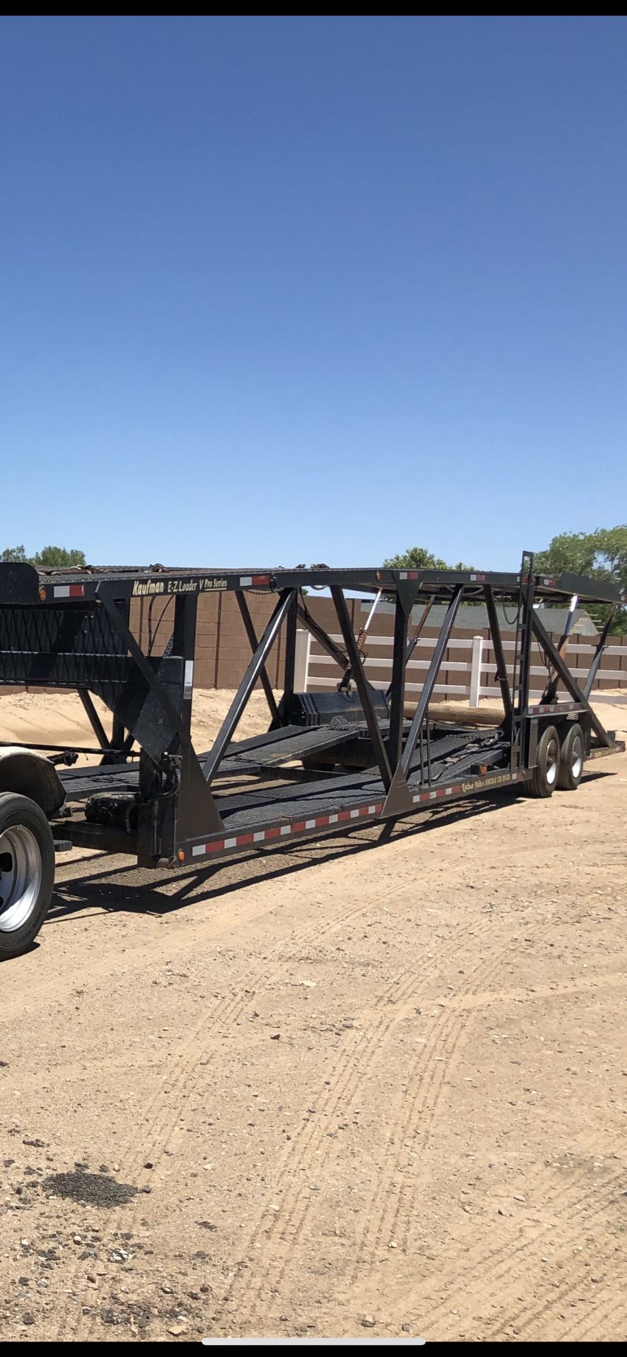 Kaufman 6 Car Trailer