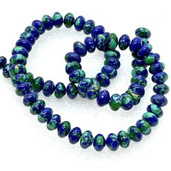 Turquoise Colored Candy STONE BEADS