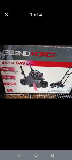 L Force four cycle edger