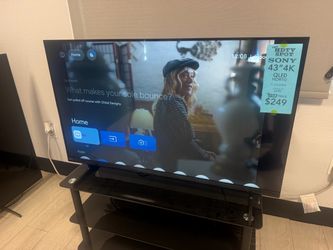 Sony 43" 4K QLED HDR10 Smart TV