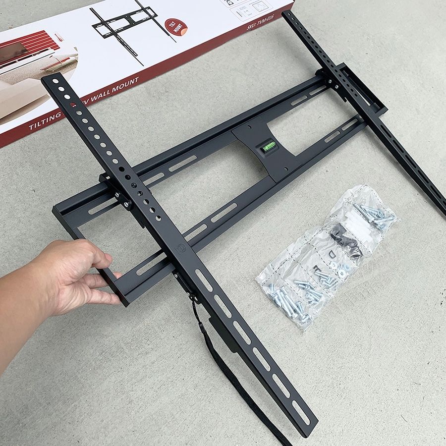 (Brand New) $25 Large TV Wall Mount for 37-85” TVs Tilt Bracket Max VESA 800x600mm, Max 132Lbs