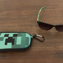 Minecraft Toddler Sunglasses with Case