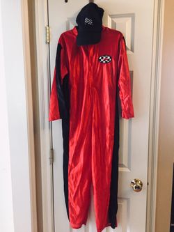 🏎 racecar driver costume: $7