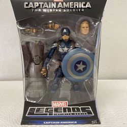 Marvel Legends Captain America Winter Soldier Mandroid BAF Hasbro 2013