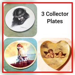 3 Collector's Plates...