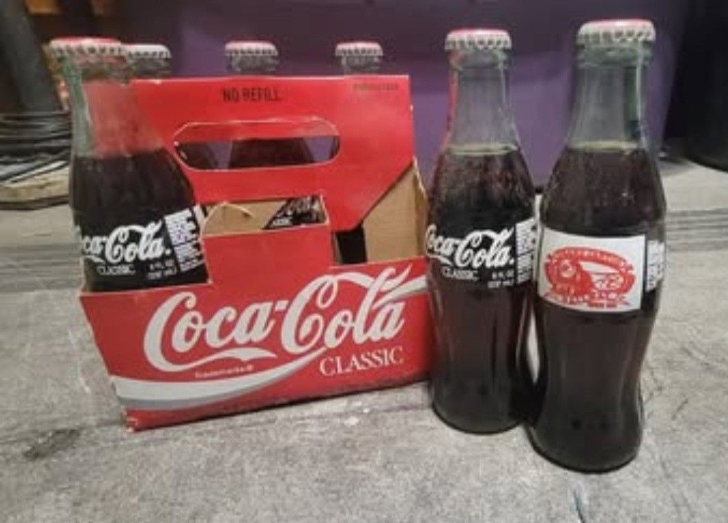 Classic Coca Cola Classic Bottles x 24
