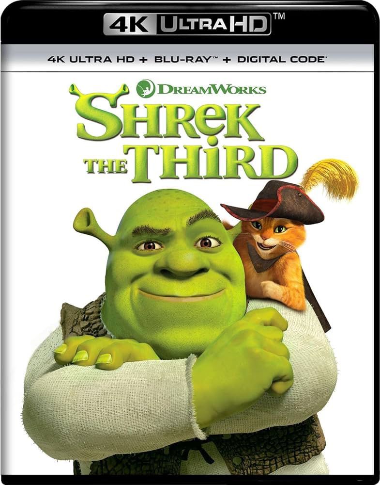 Shrek Third UHD 4K Digital Copy