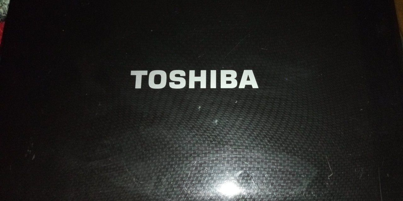 Toshiba laptop with Windows 10