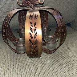 Pumpkins Candle Holder
