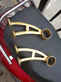 Bar footrest brackets