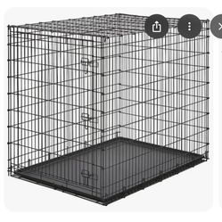 XL Dog Kennel/black