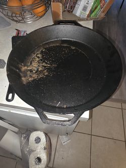 12" cast iron skillet.
