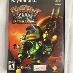 PS2 Ratchet And Clank Up Your Arsenal CIB