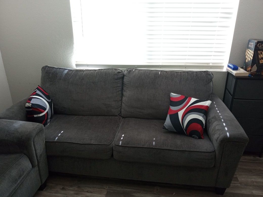 Loveseat and Sofa