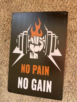 Motivational Tin Wall Art