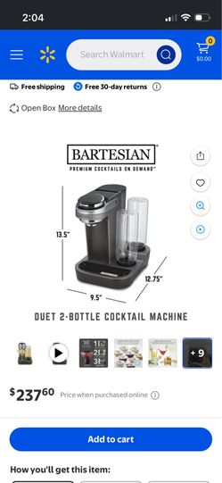 BARTESIAN COCKTAIL MAKER