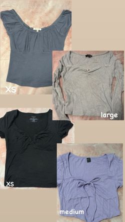 Women’s shirts $5 each