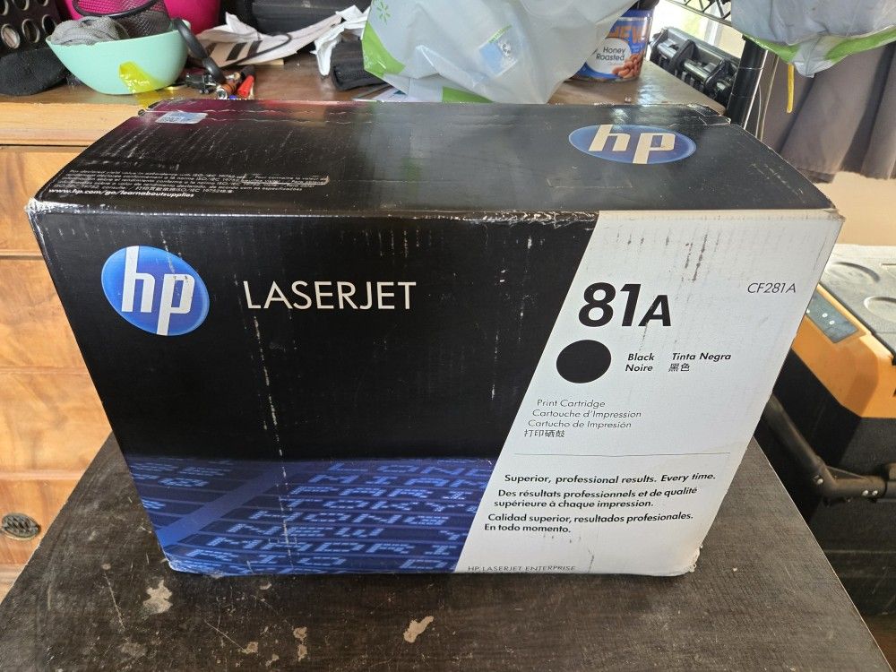 Qty 2 HP Laserjet Toner 81A