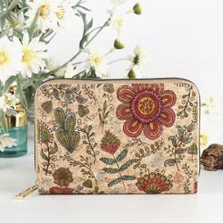  Mandela Style Printed Women's Zero Wallet – A Multifunctional Medium-sized Card Bag!