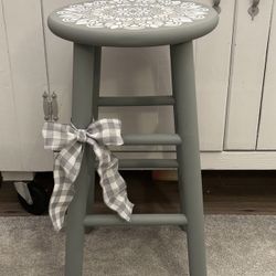 Painted Stool
