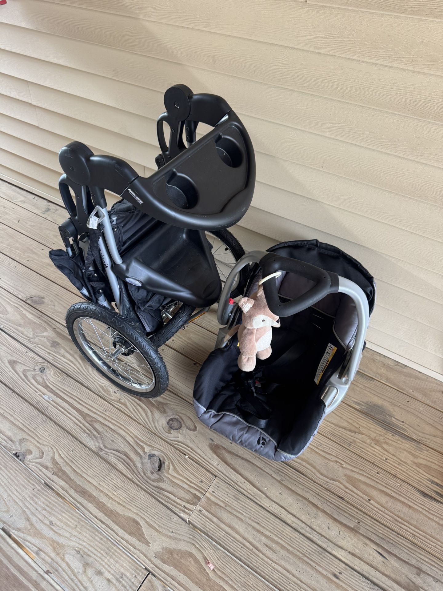 Duo Three Wheel, Car Seat And Stroller