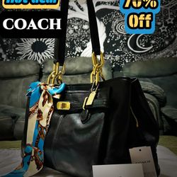 Vintage Coach Soho Shoulder Bag  Tote Handbag 