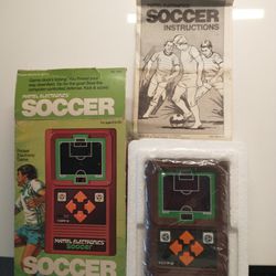 New In Box 1978 Mattel Soccer